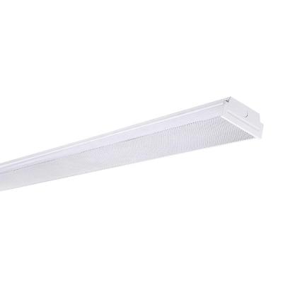 China Surface Mounted Premium DLC Listed 4ft 40W 8ft 80W LED Wrap Around Daywhite Dimmable Ceiling Mount Light Fixture Led Slim Wrap Around Square for sale