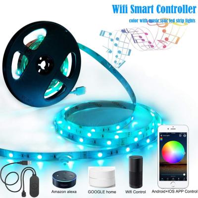 Chine Android and IOS APP Control 5050 RGB+CCT Works Home Changing Alexa Amazon and Google Assistant à vendre