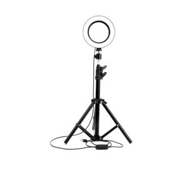 China China Manufacturer Wholesale LED Selfie Ring Light with Flexible Mobile Phone Holder 360 Rotation for Live Stream Makeup Video Te koop