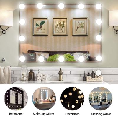 China Modern LED Light Bulbs Vanity Mirror Lights 6 10 14Bulbs Hollywood Vanity Bulb Lamp Makeup Mirror Lamp Te koop