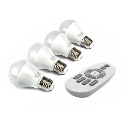 China Residential 2.4G RF Remote Control Standard A60 A65 Led Bulb CE ROHS EMC Wireless Dimmable Factory Wholesale 3W 5W 7W 9W 12W 15W E27 B22 à venda