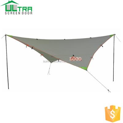 China UV-Resistant Portable Sunshade Waterproof Camping Tarp Rain Premium Fly Tent for sale