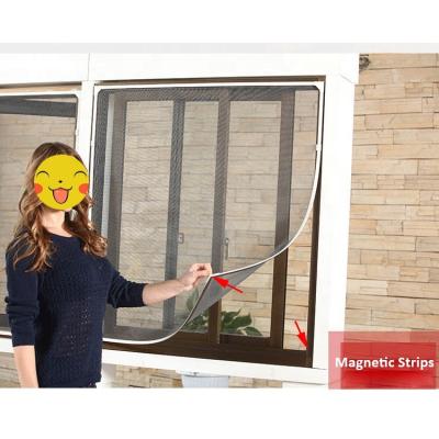 China DIY Size Customized Magnetic DIY Window Screen for sale