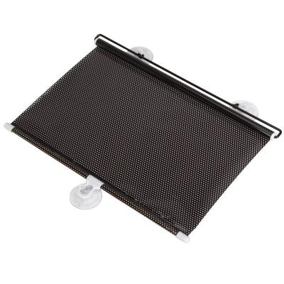 China Retractable Retractable Sunshades Retractable Car Window Sun Shade Car Shade PVC Blind Mesh for sale