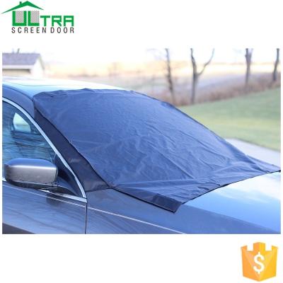 China Can Be Folded And Portable Premium Car Windshield Cover Magnetic Antifreeze Snow Sunshade for sale