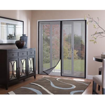 China Magnetic Fiberglass Mesh Screen Porch Door Magnetic Screen for sale