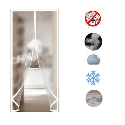 China Eco-Friendly Plastic EVA Magnetic Door Curtain Screen Window for Kitchen, Air Conditioner Room for sale