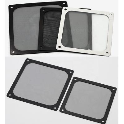 China Dust Proof Home Use Magnetic Frame Computer Fan Filter Screen Cover 120mm 140mm for sale