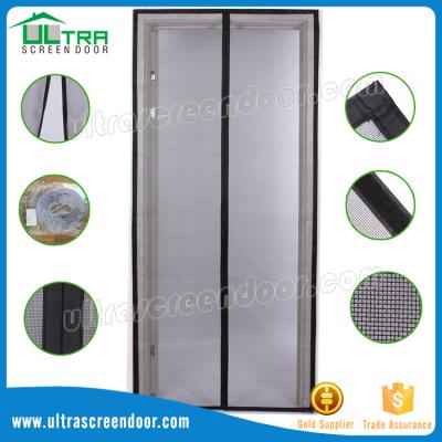 China Flame Retardant Fire Retardant Magnetic Mosquito Net Door Curtain for sale