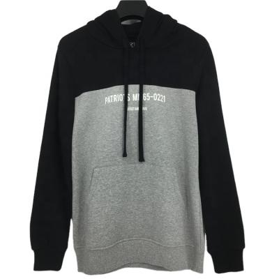 China Breathable Colorblock Sweatshirt Hoodie Men Custom Designer Hoodies for sale