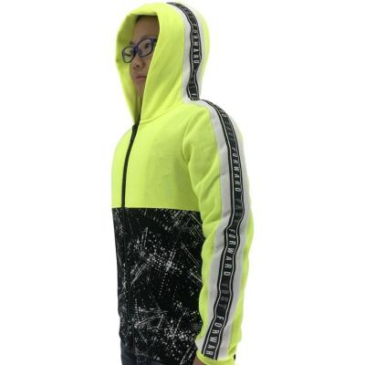 China Good Breathable Stuff Fleece Lining Hooded Windproof Wholesale Zipper Kid Hoodies for sale