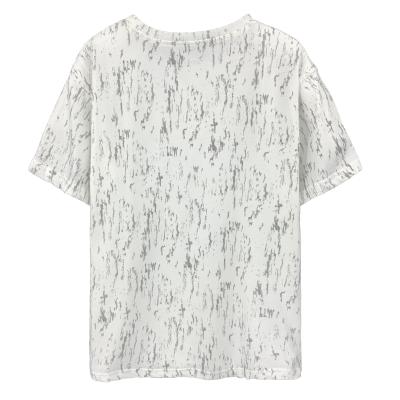 China QUICK DRY Unique Design Hot Sale Round Neck T-shirt Dress Women White Loose Summer for sale