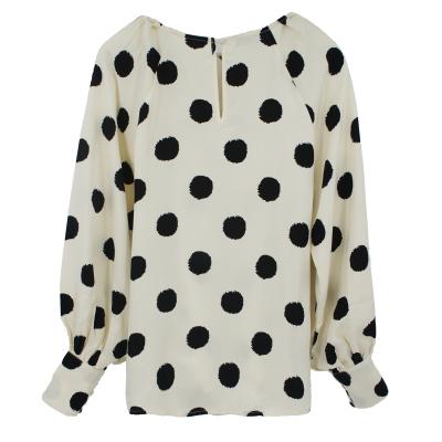 China New Type Breathable Casual Printed Drop Oversized Sweater Women Tops Knit Sweater for sale