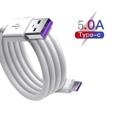 China Durable For Huawei Fast Charging USB 5A Type C Cable P30 P20 Pro Lite Mate20 10 Pro P10 Plus Type-C Super Charger Data lite USB 3.1 Cable for sale