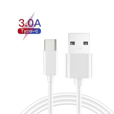 China 3A Durable Fast Charging Type C USB 3.1 Data Mobile Phone Charger Regular Cable for Huawei xiaomi smartphone for sale