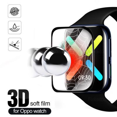 China 3D Anti-fingerprint Full Coverage Screen Protector Film For Oppo Watch 41mm Soft TPU Protective Film 46mm For OPPO Watch 41 46 mm for sale