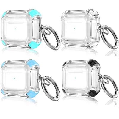 China Dual Fashion Protective Clear TPU Cases Earphone Earphone Wireless Case For Airpods 3 for sale