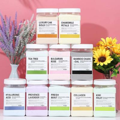 Cina Custom Organic Natural Whitening Facial Low Face Nourishing OEM Private Label Crystal Hydro Jelly Mask Powder MOQ Jellymask Mascarillasl in vendita