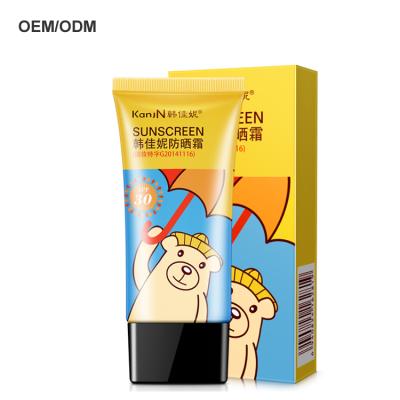 China 2019 Newest Bulk Sunscreen OEM Design Whitening Cheap Sunscreen Lotion Price SPF 30 Sunscreen Cream zu verkaufen