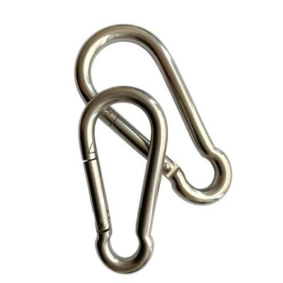 China DIN5299C Stainless Steel 304 Carabiner Snap Spring Hook for sale