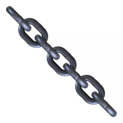 China Drag Chain Galvanized High Tensile G80 Steel Welded Pulling Link Chain For Transportation for sale