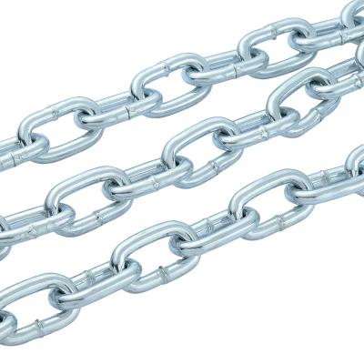 China Welded Drag Chains Grade 80 Long Link Hoisting Chain Galvanized Chain 5mm, 6mm, 8mm, 10mm for sale