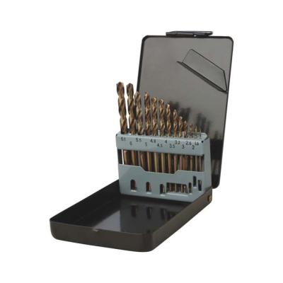 China Make Hole 13PCS Straight Handle High Cobalt Twist Drill Bit Set Hss Twist Drill Bit Set for sale