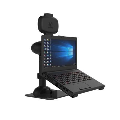 China Ergonomic Metal Laptop Desk Adjustable Vertical (Height) Laptop Monitor Bracket for sale