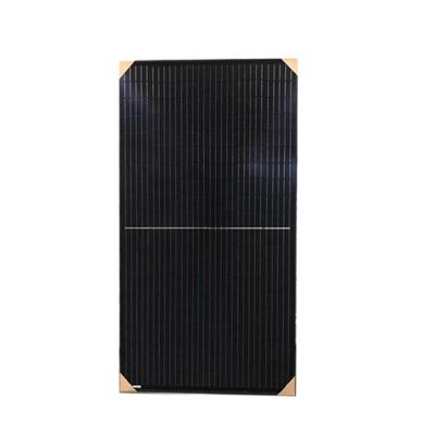 China Jinko Tiger Mono-facial All Black 380W Solar Panel 360W 365W 370W 375W 380W Solar Power Panel 156.75mmx156.75mm for sale