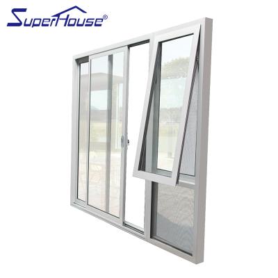 China Modern Superhouse doors with windows that open with hurricane proof glass and impact rated for Florida for sale