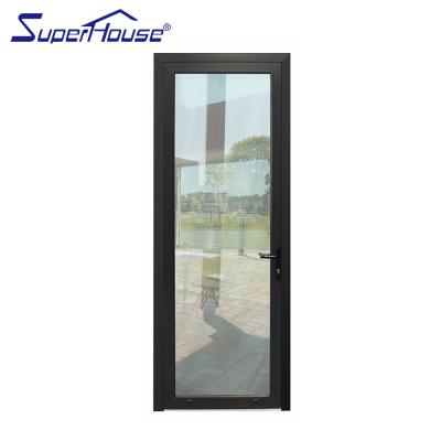 China Modern superhouse AAMA standard 10 years warranty durable impact resistant used exterior doors for sale for sale