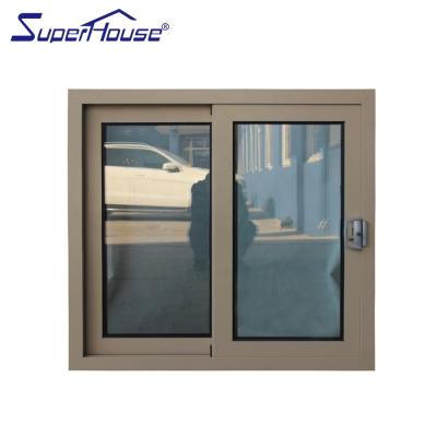 China Sliding burglar proofing for aluminum sliding windows with bullet proof glass doors and aluminum windows for sale