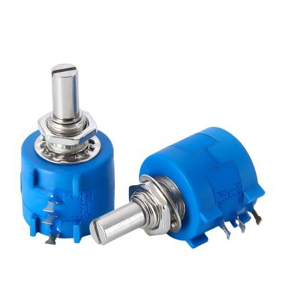 China Solder Metal Hook Flatted Shaft Potentiometer for sale