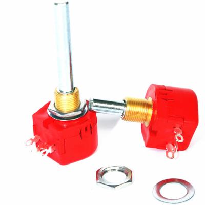 China Variable Resistor ManufacturerWX118 1W 50mm Rotary Shaft Potentiometer With Led for sale