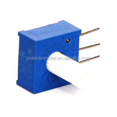 China cermet trimpot knob potentiometer with 8mm long knob 3386 3296 3006 for sale