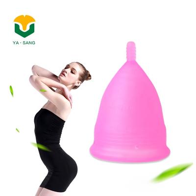 China Different Color Reusable Silicone Reusable Hot Selling Menstrual Cup for sale