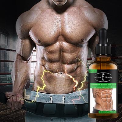 China Strong Muscle Anti Cellulite Fat Burning Oil Packing Slimming Oil For Abs Weight Loss for sale