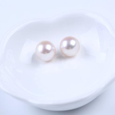 China Pearl 11-12mm Fashion Freshwater Round Shape Natural White Edison Loose Freshwater Pearls for sale