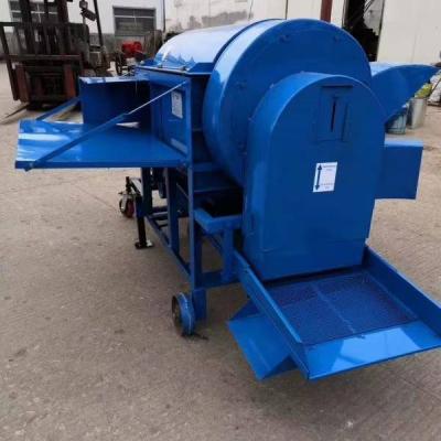 China Nuts factory produce high quality blue color grain peeling machine automatic small grain pea sheller machine for sale