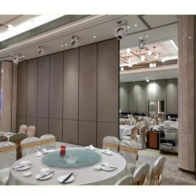 China Folding Screen Soundproof large folding partition sliding wall door for hotel hall room divider for sale