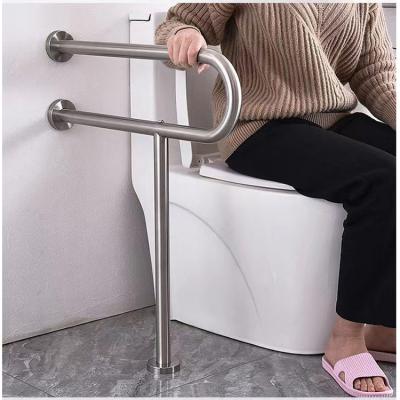 China Modern Stainless steel handle grab handles bathtub steel safety handrail for elderly anti slip shower grab bar handles for sale