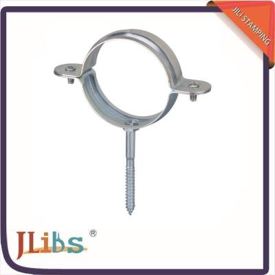 China Custom Thread Saddle Pipe Clamps Metal High Performance 1.2MM Thickness for sale