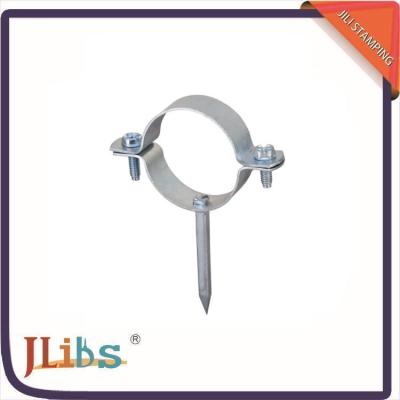 China Repair Square Nail Clamp Metal Pipe Clips High Performance ISO9001 Certification for sale