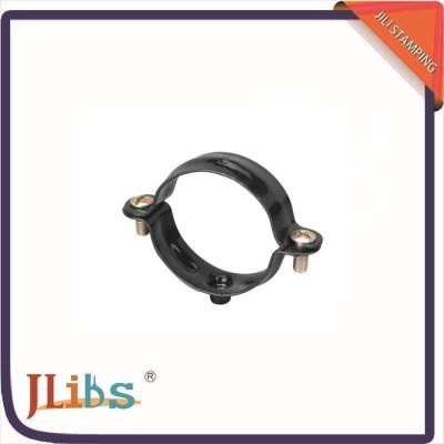 China Heavy Duty Adjustable Wall Clamps For Pipes , Split Ring Pipe Clamp Anti Corrosion for sale