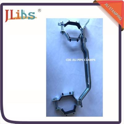 China Iron Sheet Hanging Pipe Clamps , Pipe Fastener Bracket For R588 Suporte Metalico for sale