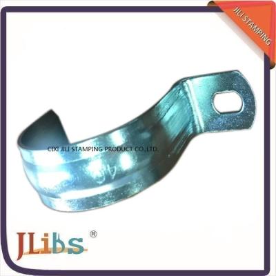 China Zinc Galvanized Metal Pipe Clips / Carbon Steel Metal Tube Clamps G Clamp Structure for sale