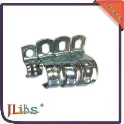 Chine Les brides de selle de tube/tuyau hydrauliques de selle galvanisés par zinc coupe la verticale sans caoutchouc à vendre