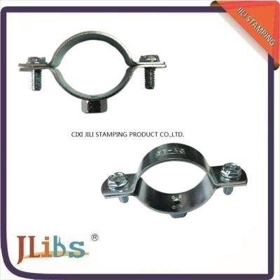 China 18mm-200mm Size Galvanized Pipe Clamps Plumbing Clamps Brackets Standoff Pipe Clamps for sale