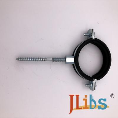 China Bone Surface Gas Pipe Clamp 4.0mm Thick Rubber High Temperature Resistance for sale