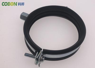 China Welding Rubber Pipe Clips Carbon Steel St12 Material For Heating Pipeline for sale